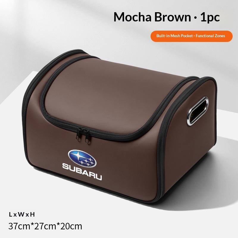 Autokrabice organizér do kufru z kůže Tailbox úložná taška pro Subaru Outback Brz Wrx Xv Ascent Forester Impreza Legacy