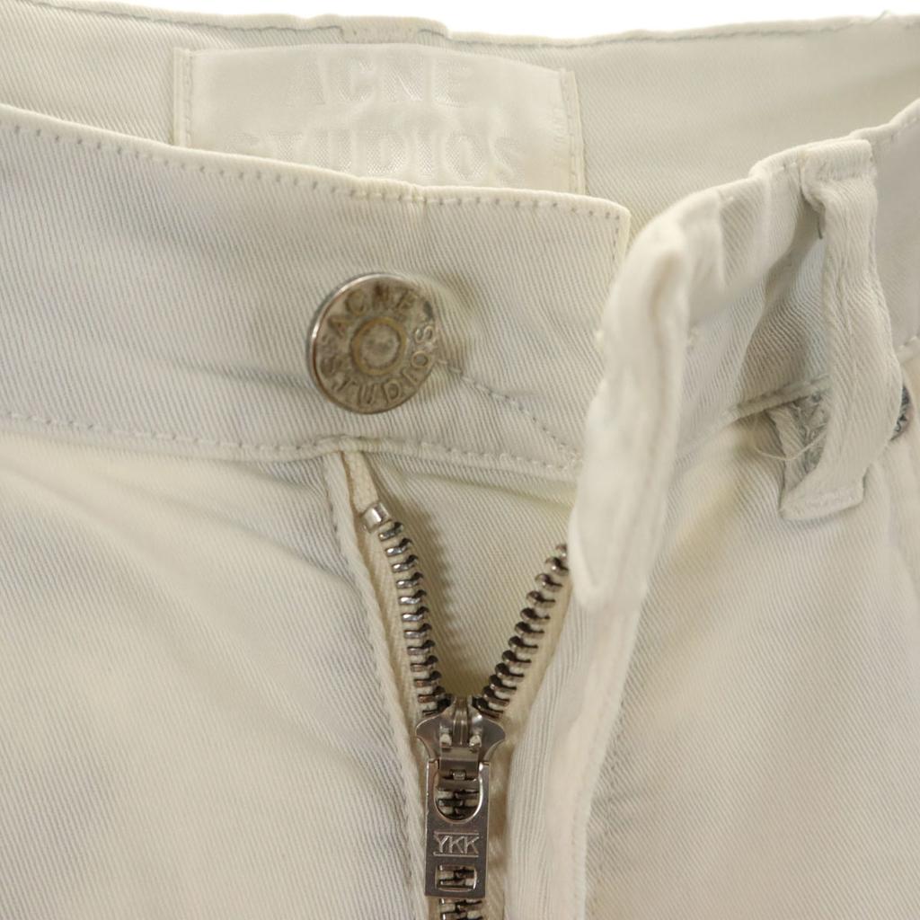Acne Studios Stretch pants W29 Ivory Women Used