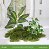 Luxury Faux Green Plant and Flower Decor - Indoor Moss and Grass Clusters for Elegant Landscaping.