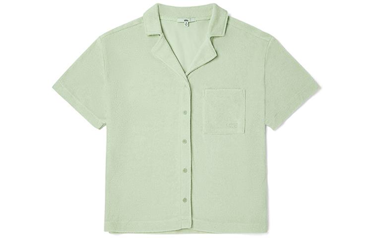 Vans Shirts Women s Avocado Green Square Collar Moderate Other VN0A4OP8Z8Q S