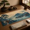 Ukiyoe Fuji Hegy Egérpad Vintage Japán Művészet Billentyűzet Alátét Zen Asztali Dekoráció Irodai Asztali Kiegészítők Egérpad