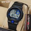 Sanda Unisex Sports Electronic Watch - Stylish, Versatile, Multi-functional with Large Simple Dial