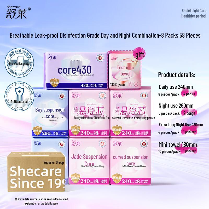 Shulai Medical-Grade Disinfectant Sanitary Pads