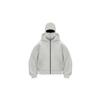 Unisex European Plus Size Double Hood Zippered Sweatshirt Jacket for Autumn/Winter