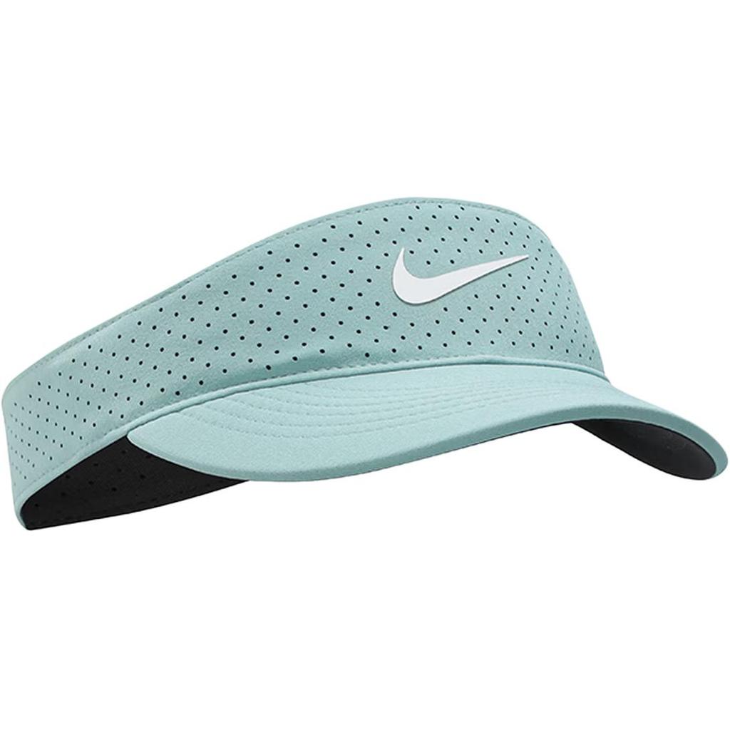 Men's Nike Elastane Polyester Visor Cap Unisex Light Green