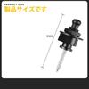 Strap Lock Detachable Guitar Locking Strap Pins for Electric Guitars and Easy Suitable for and Electric Pack of 4 Pins, Buckle, Basses, Installation,