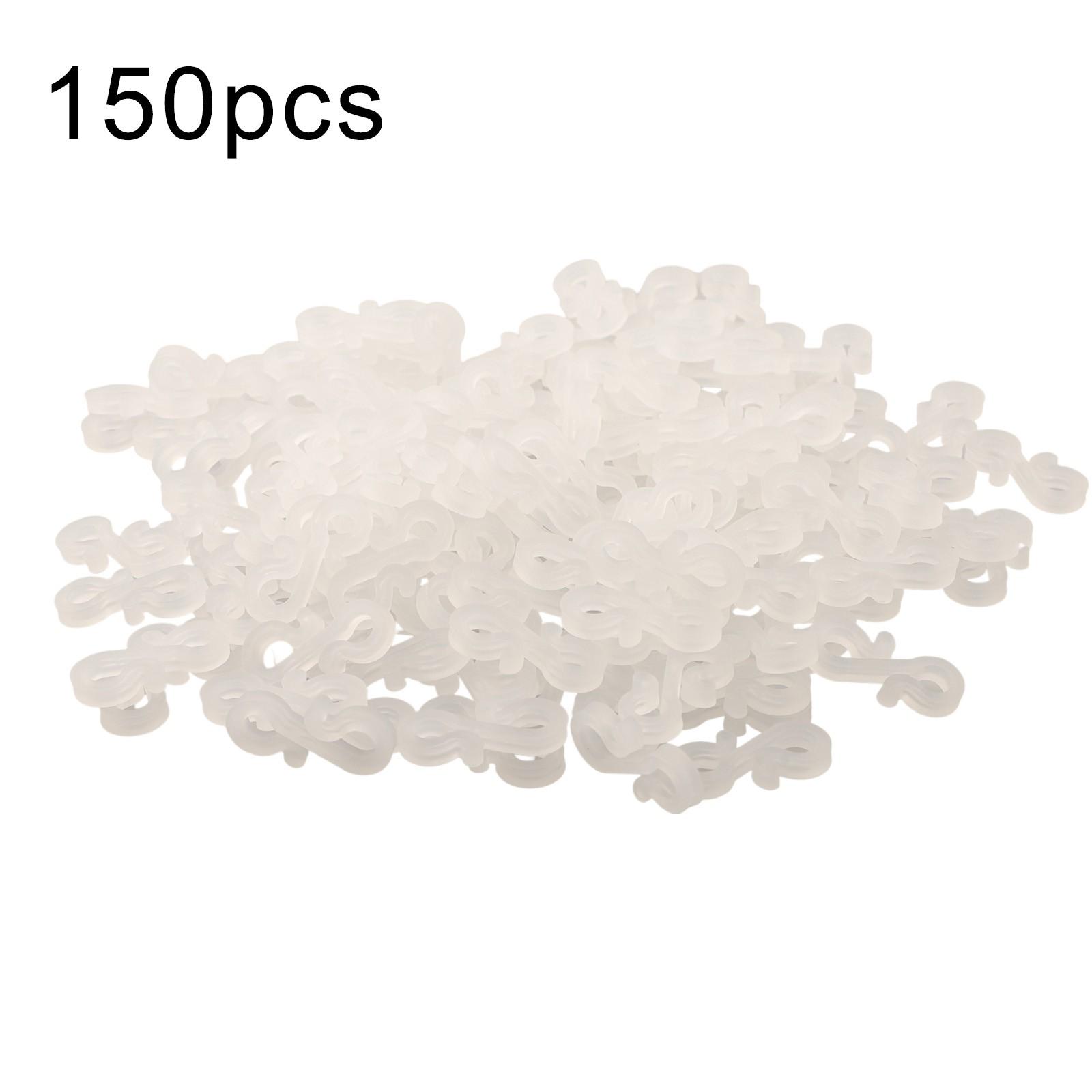 

Крючки для водостоков Клипсы для наружного освещения Клипсы для освещения с S-образным крючком белый