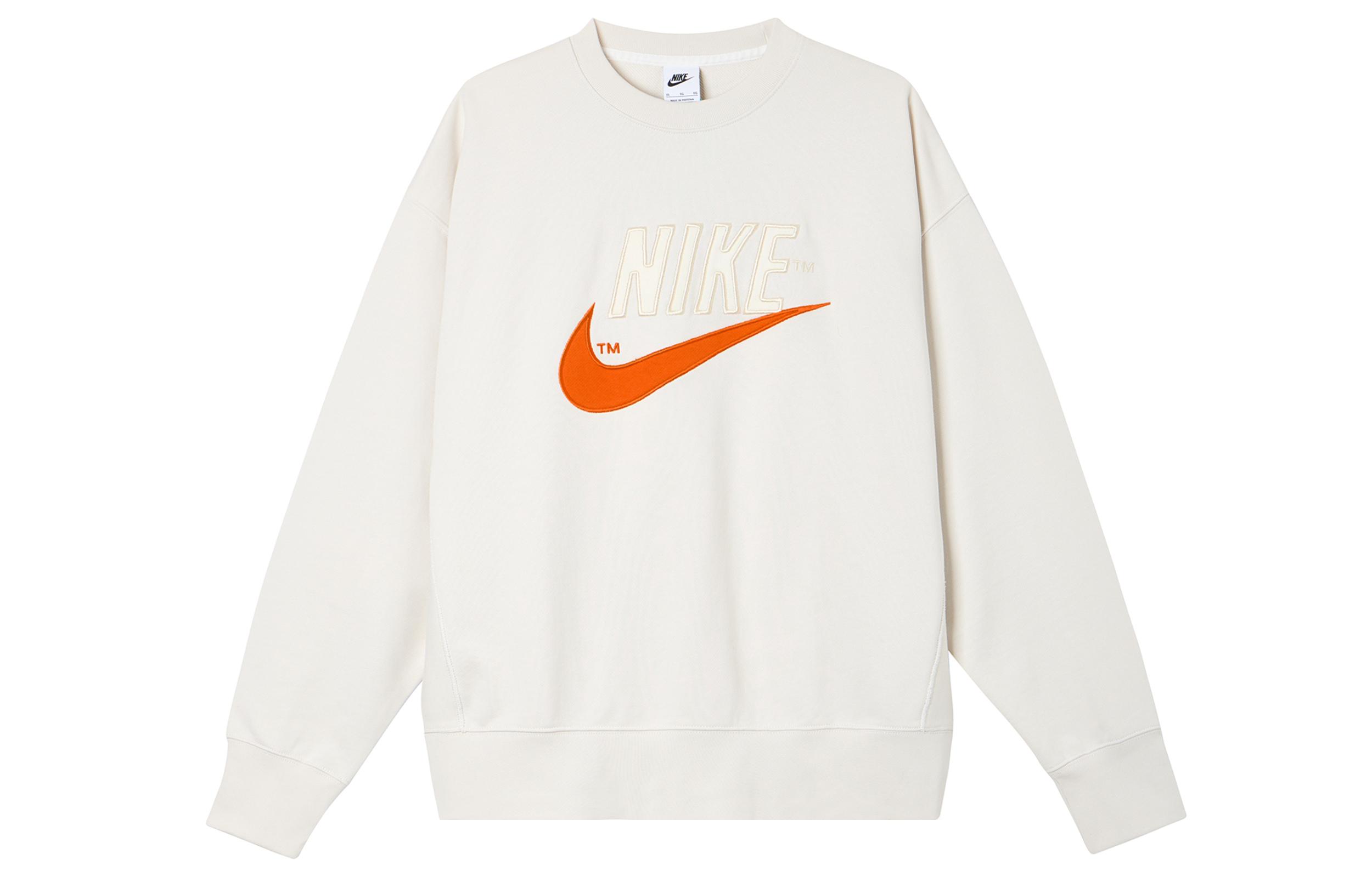 Nike Sweatshirts Men s White Crew Neck Moderate Other DO8892-030 XL