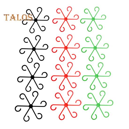 12 szt. uchwytów na łodygi roślin wielokrotnego użytku uchwyty na łodygi roślin pnących haki do podtrzymywania łodyg akcesoria do wzrostu roślin prezent dla entuzjastów ogrodnictwa