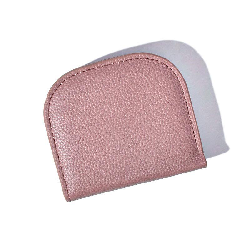 New Female Fashion Short Mini Wallets Good PU Leather Zipper Clutch Purse Multi-functional Small Wallet for Women Coin Card Bag