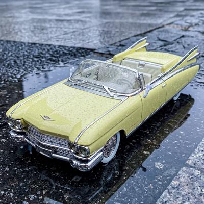 1:24 1959 Cadillac Eldorado Biarritz Vintage Convertible Luxury Alloy Metal Diecast Model Car Collectibles Hobby Deskto Display
