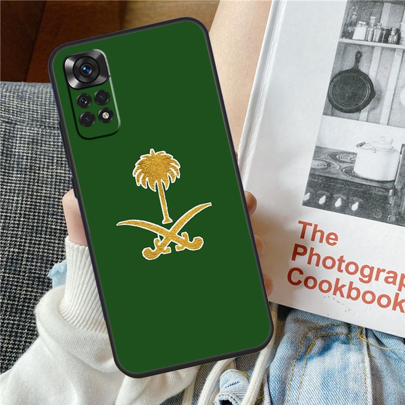 Kingdom of Saudi Arabia Flag Phone Case For Xiaomi Redmi Note 12 12S 12C 13C 10 10C 10A 9 9C 10S 11S 11 Pro Soft Cover