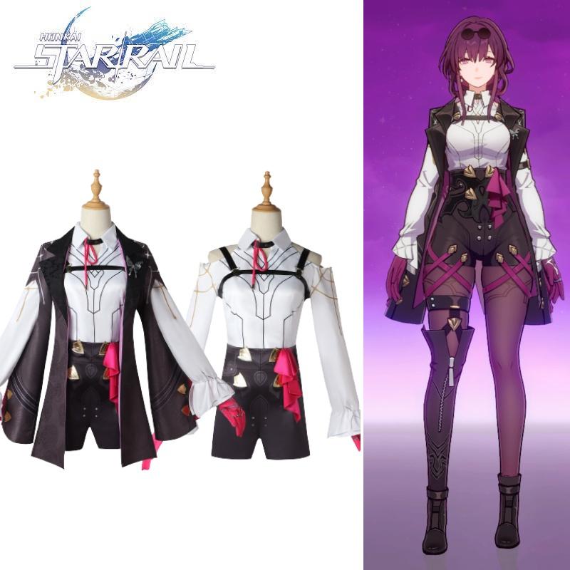 Honkai Star Rail Kafka Game Cosplay Costume Halloween Party Comic Con Up Dress