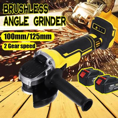 Polizor unghiular electric reîncărcabil 388VF de slefuit 100mm/125mm Mașină de scule electrice fără perii fără fir