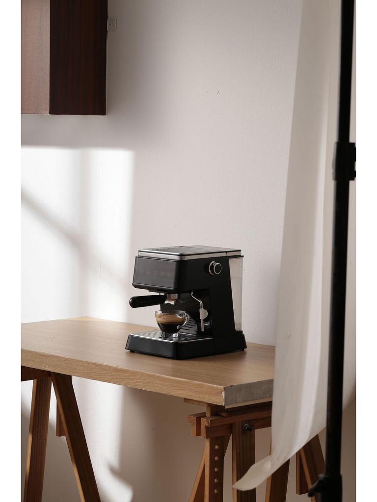 110V US Standard Italian Semi-Automatic Espresso Machine with Water Storage