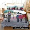 New Kantai Collection Bedding Set Single Twin Full Queen King Size Bed Set Adult Bedroom Duvet Cover Sets 3D Print Game Anime