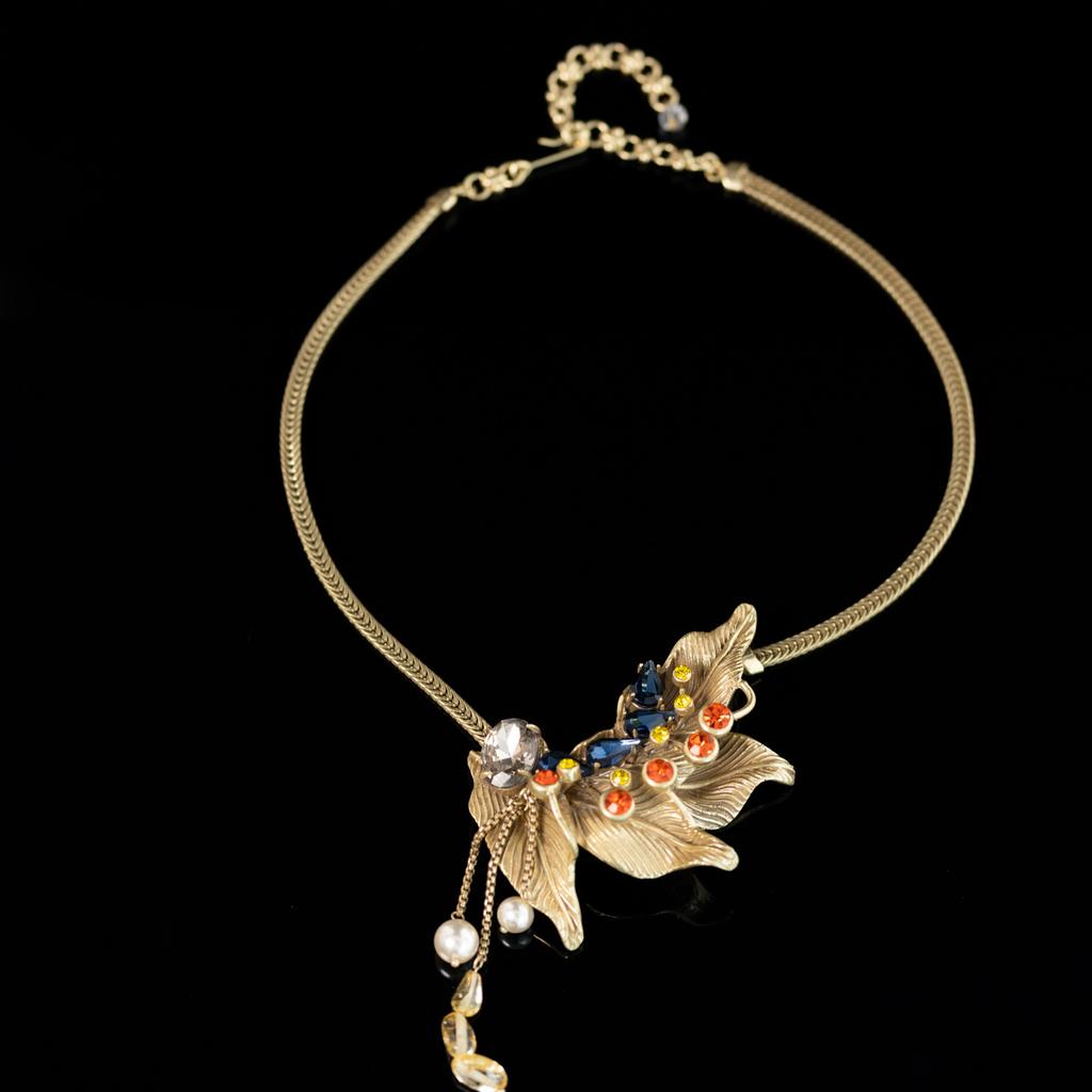 Mittelalterlich Vintage25 Herbst Halskettenkollektion Temperament Hoher Sinn Damen Halskette Gestapeltes Tragen Neu