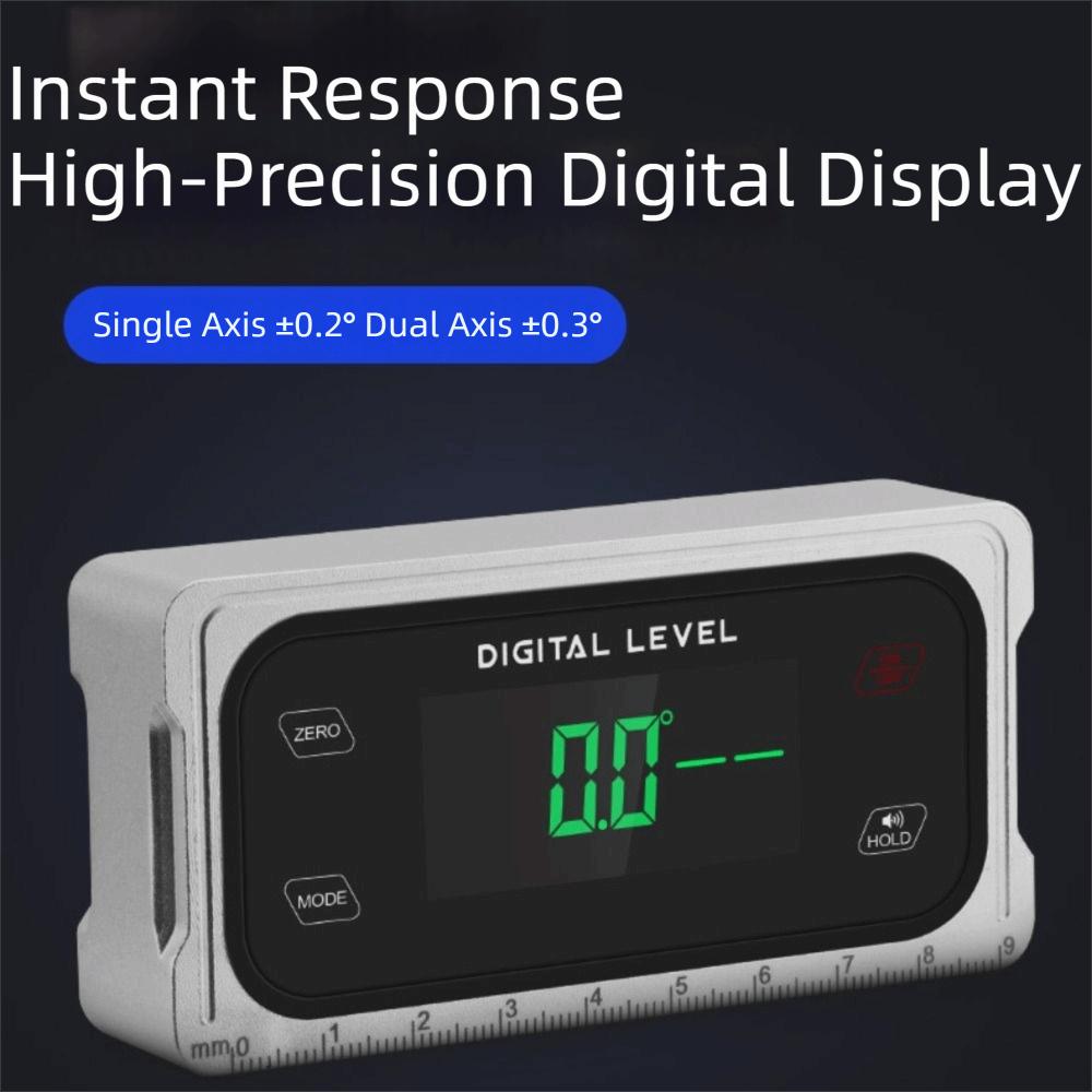 Digital Display Level Angle Gauge With Magnetic Base Angle Finder Inclinometer Box  Woodworking