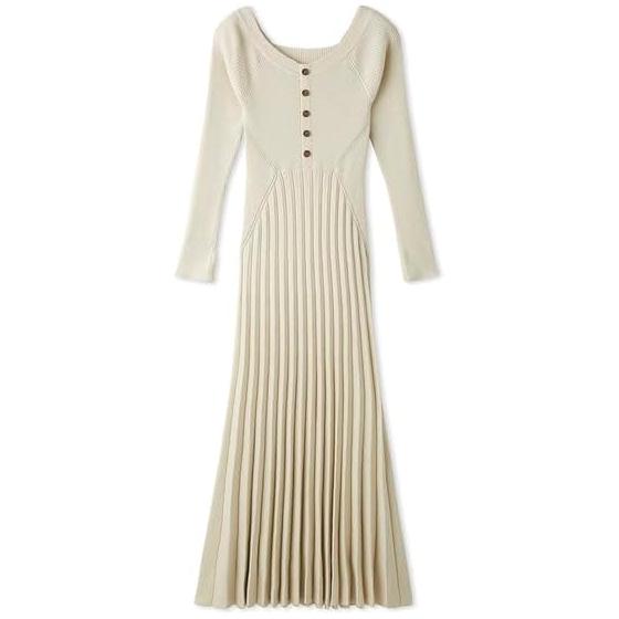Lame knit dress LWNO251008 Women s