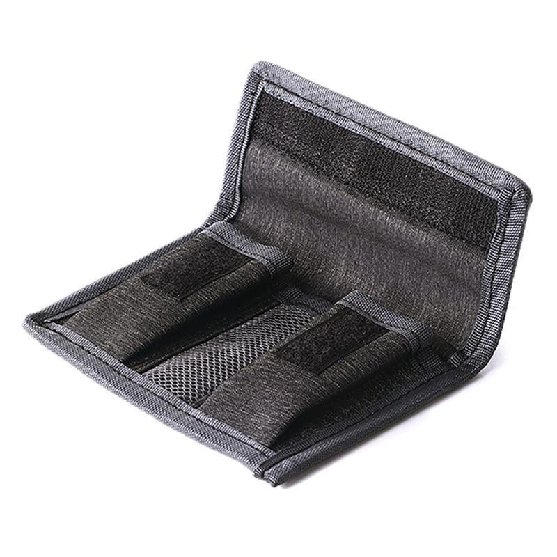 

2/4Slots DSLR Battery Bag Portable Camera Battery Carrying Storage for Case Holder Pouch for Camera Gadgets