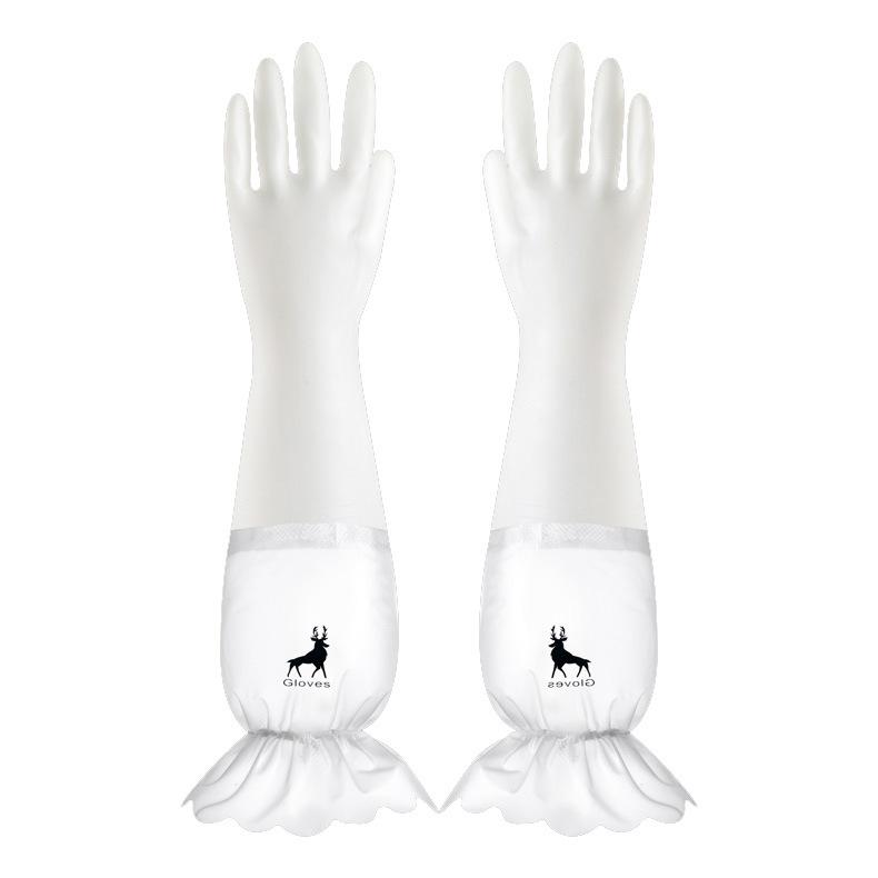 Winterküche Hochbelastbare Verdickte Spülhandschuhe
