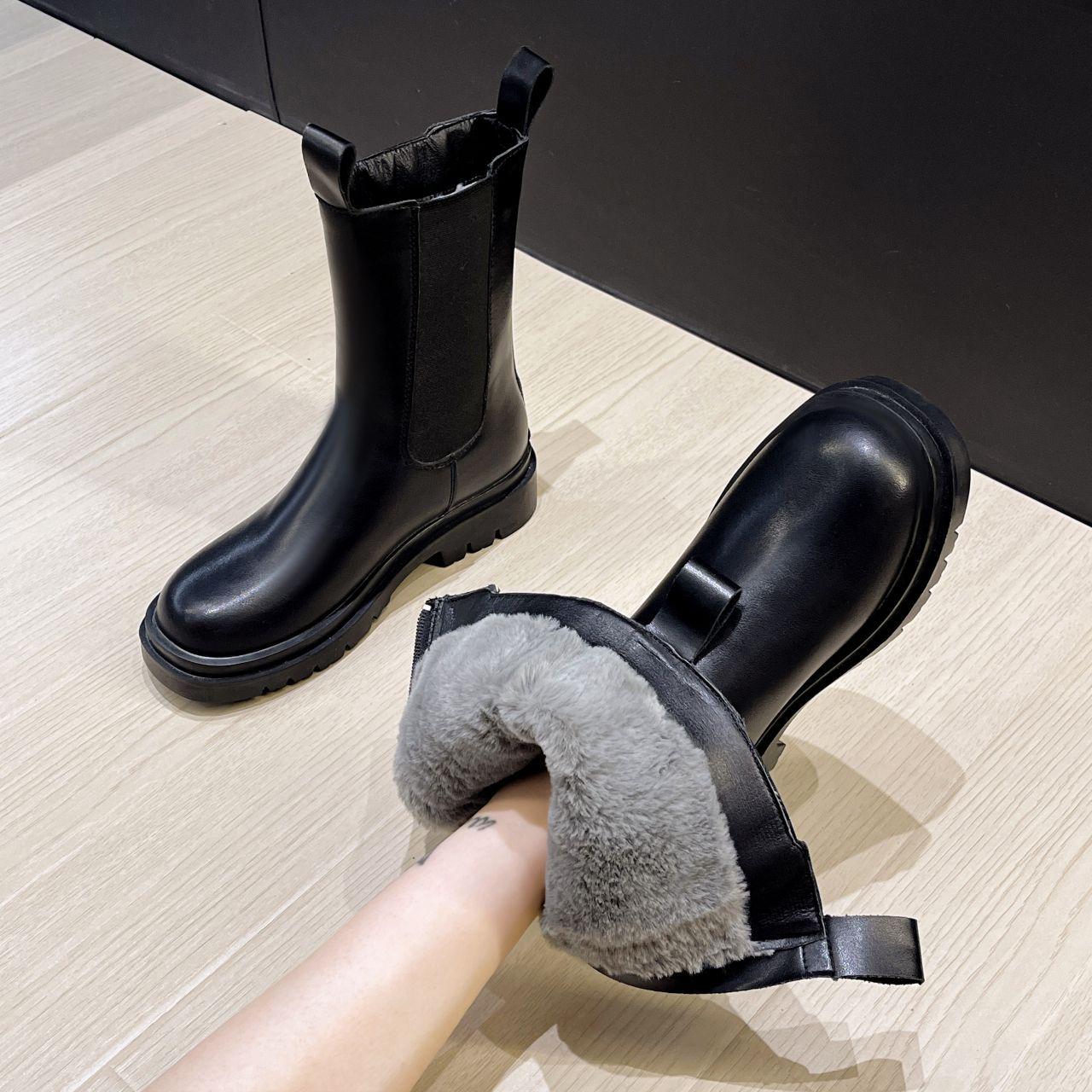 

Женские зимние челси в британском стиле - варианты до середины икры и мартинсы для осени и зимы 39