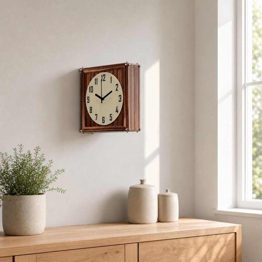 Double Sided Wall Clock Modern Double-Sided Long-Lasting