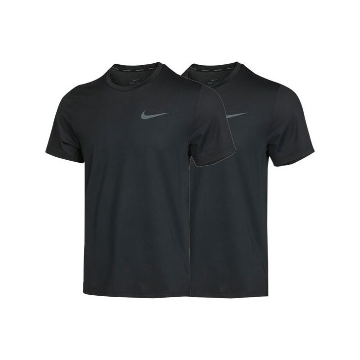 Nike Pro Dri-FIT Training Schnelltrocknendes T-Shirt mit Rundhalsausschnitt Herren Tops Schwarz CZ1182-011
