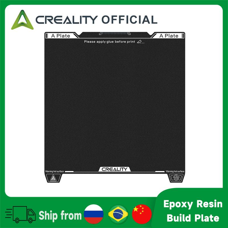 Creality Ender 3 V3 SE/KE Эпоксидная смола Печатная платформа Лист PEI Высокая плоскостность Износостойкость Печатная платформа для 3D-принтера K1C/K1SE 235x235mm