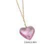 Heart Pendant Necklace Alloy Chain Necklace Neck Jewelry Pendant Choker Necklace