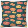Pumpkin Halloween Thanksgiving Printing Series Pattern Pillowcase Square Pillowcase Home Office Decoration Pillowcase