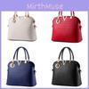 Large Women Pu Shell Shoulder Crossbody Bag Internal Zipper Pockets Street Style