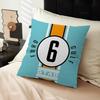 G-Gulfs Racing Car Logo Personalized Pillow Cover Kids Bedroom Wild Party Decor Pillowcase Kid Birthday Shower Gift