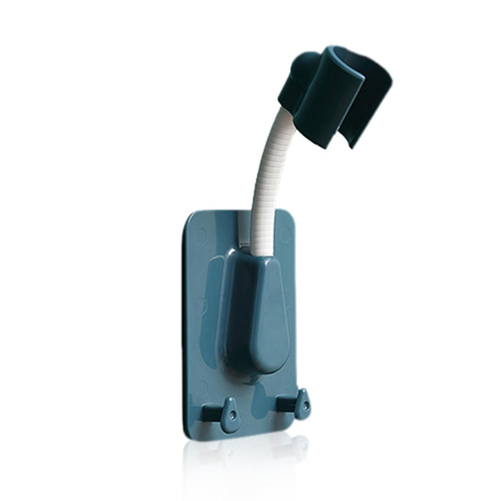 1 Stück Duschkopfhalter Verstellbar 360° Drehung Selbstklebend Duschkopfhalterung Wandmontage Ständer SPA Badezimmerzubehör