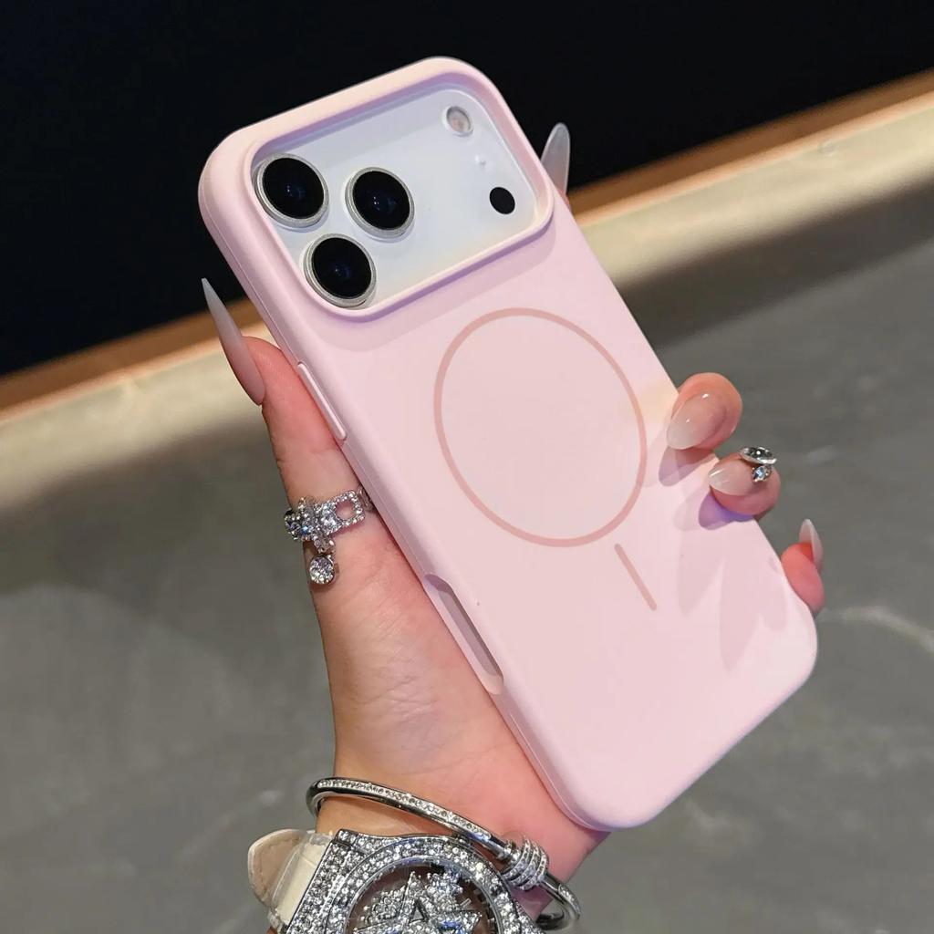 Matte Soft Liquid Silicone Phone Case For For Iphone 17 Pro Max Air 14 13 12 11 1 16  For  Wireless Charging Cover