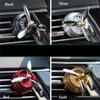 LED Light Car Air Freshener Air Force Propeller Shape Perfume Vent Clip Decor Aromatherapy Fan Auto Perfume