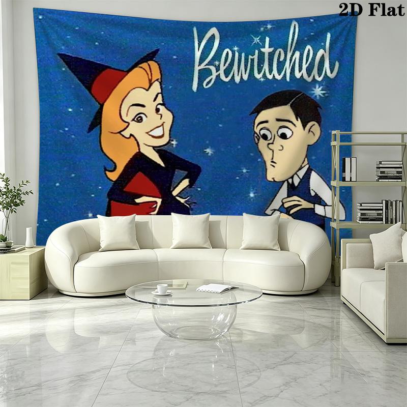 Bewitched Pattern Home Decor Tapestry, Wall Hanging, Decorative RV Wall Cloth.MGT0918433