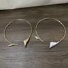 Simple And Light Luxury Temperament Cold Style Metal Leaf Flower Necklace Fashionable Personality Clavicle Chain Open Collar