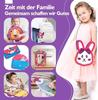 Hahaland Kids Sewing Kit with Unicorn, Owl, Rabbit, 8 Easy Projects, Beginner DIY Felt Craft Set, Toy Gift for Girls Ages 6 7 8 9 10