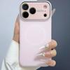 Luxury Large Window Jelly Matte Magnetic forMagsafe Case foriPhone 17 16 15 14 Pro Max Wireless Charge Candy Defender Cover