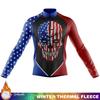 SKULL Cycling Jersey Fleece Outfit 2026 Winter Thermal Mens Clothes Uniform Man Road Bikes Men Retro Clothing Men's Biking Cycle
