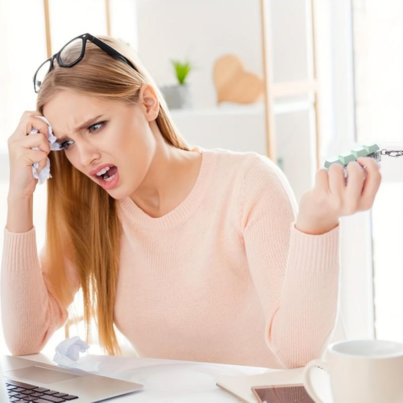 Mini Keyboard Switch Tester, Fidget Toy. 9x3x2cm, Colorful Keys, Portable, for Kids & Adults, Stress Relief