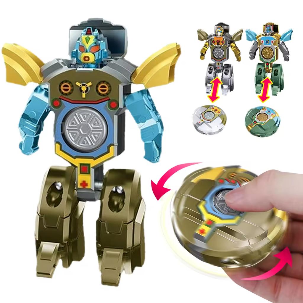 Creative Fidget Spinner Gyro Deformed Robot 360 Rotating Ball Mechanical Antistress Sensory Toys for Adults Children Gift