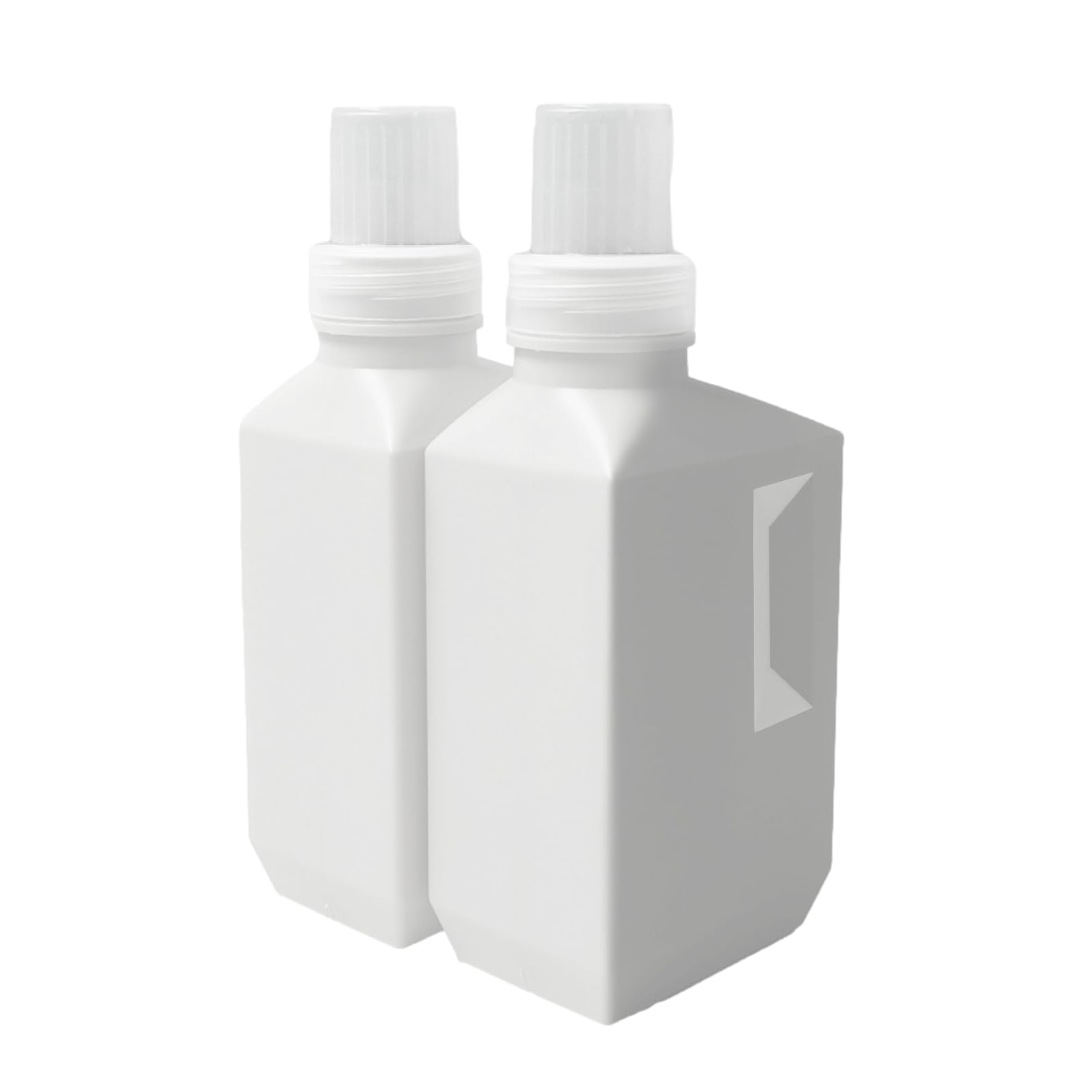 

TUISKU Laundry Detergent Refill Bottles, 2-Pack, White (600ml)