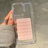 Phone Case For iPhone 16 15 14 Pro Max Plus 16E 11 12 13 Pro 7 8 XR X XS SE2 3D Suction Cup Airbag Transparent Shockproof Cover