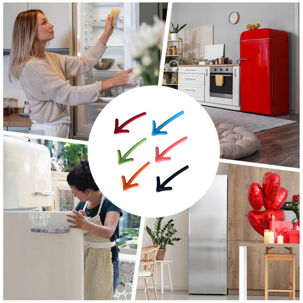 Cute Fridge Magnets For Locker Colorful Arrows Design Decorative Magnets Fridge Magnets For Birthday Easter Notice Board