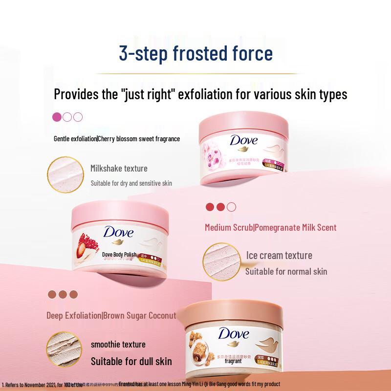 Dove Body Scrub Cream