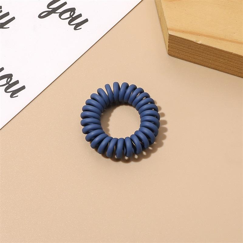 3pcs Hair Tie Women Multicolor Elastic Hair Band Spiral High Elasticity Telephone Wire Gum for Hair Rubber Band Hair Accessories
