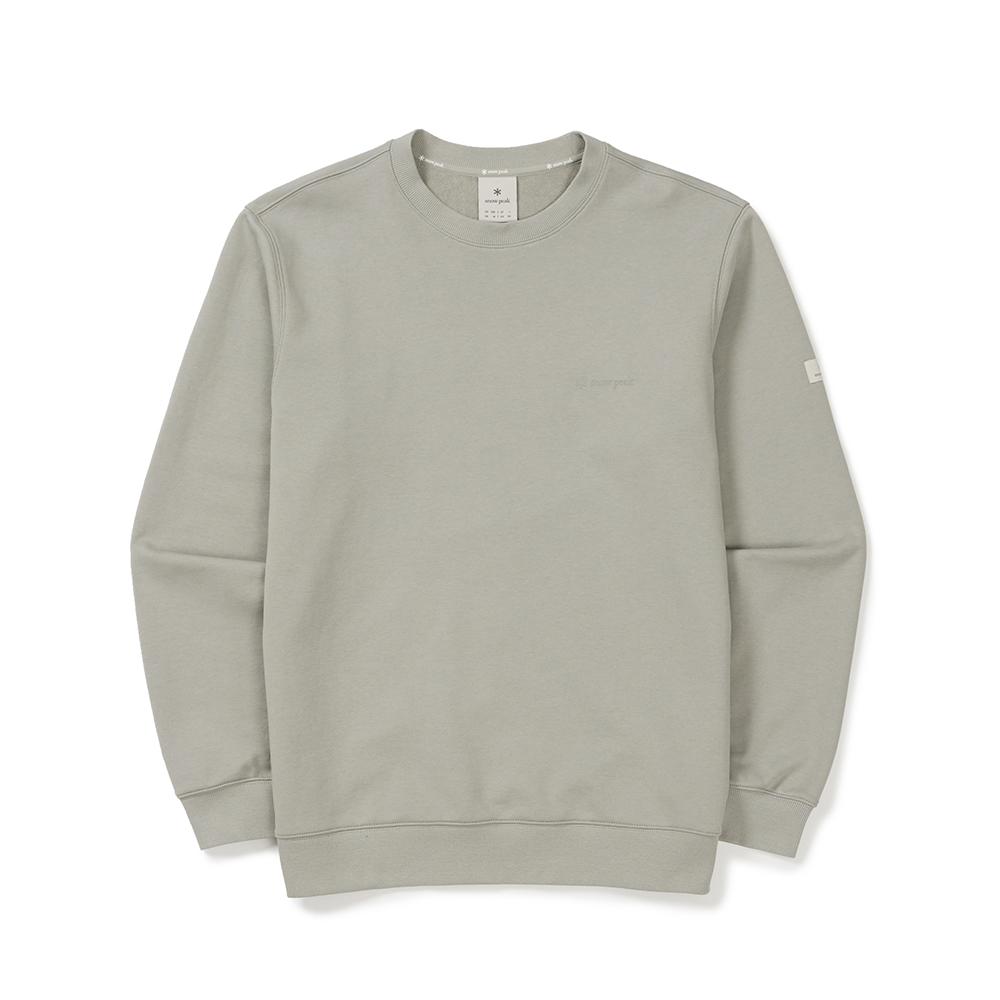 SNOWPEAK Land Essential Sweatshirt Smog Khaki (S25SMFHT50)