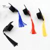 20Pcs Felt Mini Graduation Bachelor Hat with Tassels Celebrations Graduation Wine Bottle Topper Graduation Party Supplies